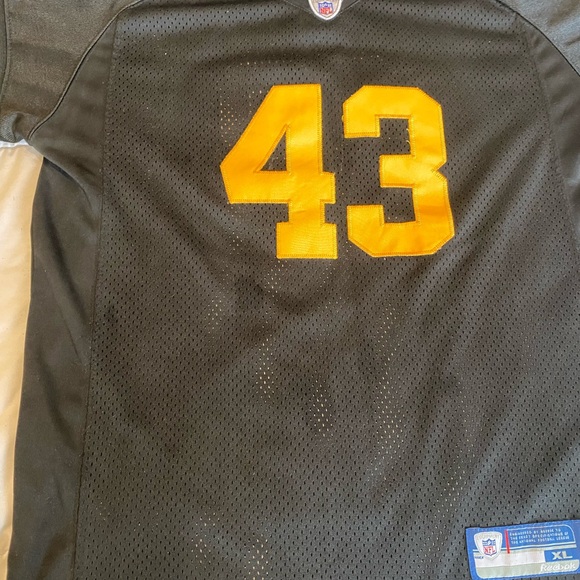 Pittsburgh Steelers jersey youth XL #43 polamalu - Picture 3 of 6